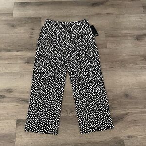 Alfani Black and White Geometric Pants